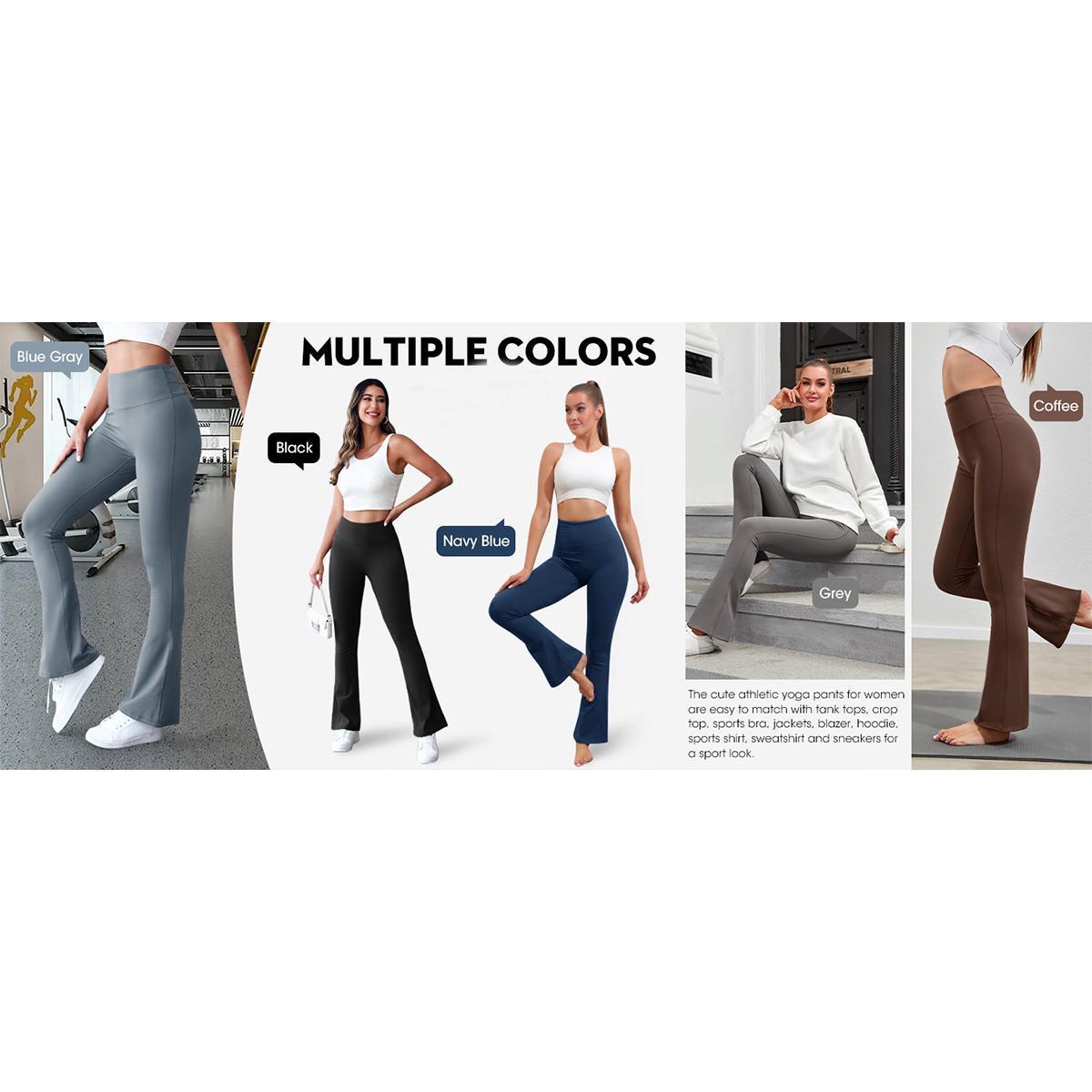 Imily Bela Women's High Waist Flare Athletic Yoga Pants with Pockets Butt Lifting Running Workout Bootcut Leggings for women Imily Bela Women's High Waist Flare Athletic Yoga Pants with Pockets Butt Lifting Running Workout Bootcut Leggings for women