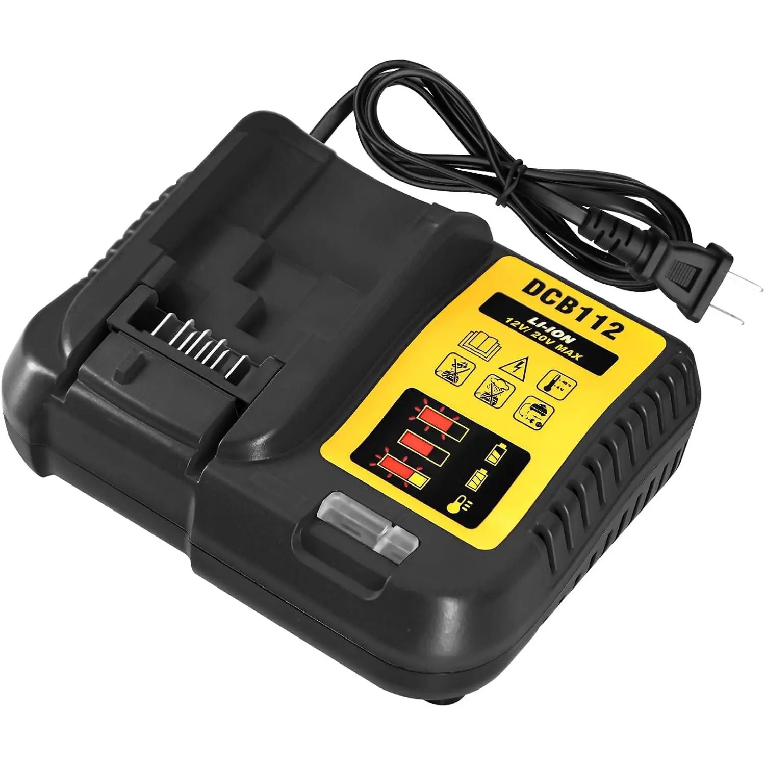 Cordless Tool Battery Charger, Charging Station for Power Tool Batteries, Universal Battery Charger