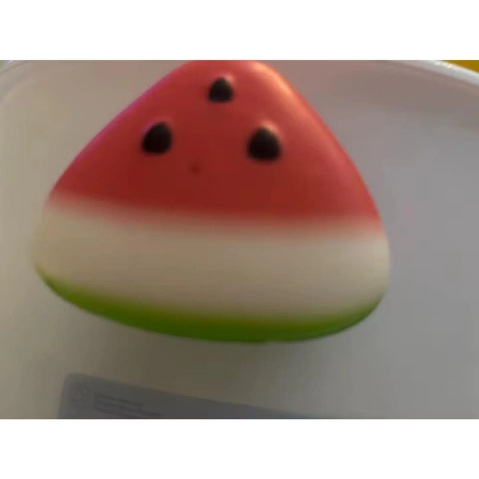 Kawaii Vibrant Fruit Theme Watermelon Squishy - BPA-Free Slow Rising Anxiety Relief Fidget Toy for 12+ Years Old, Cute Watermelon Toy, Classroom Rewards Collectible, Slow Rising Squishy