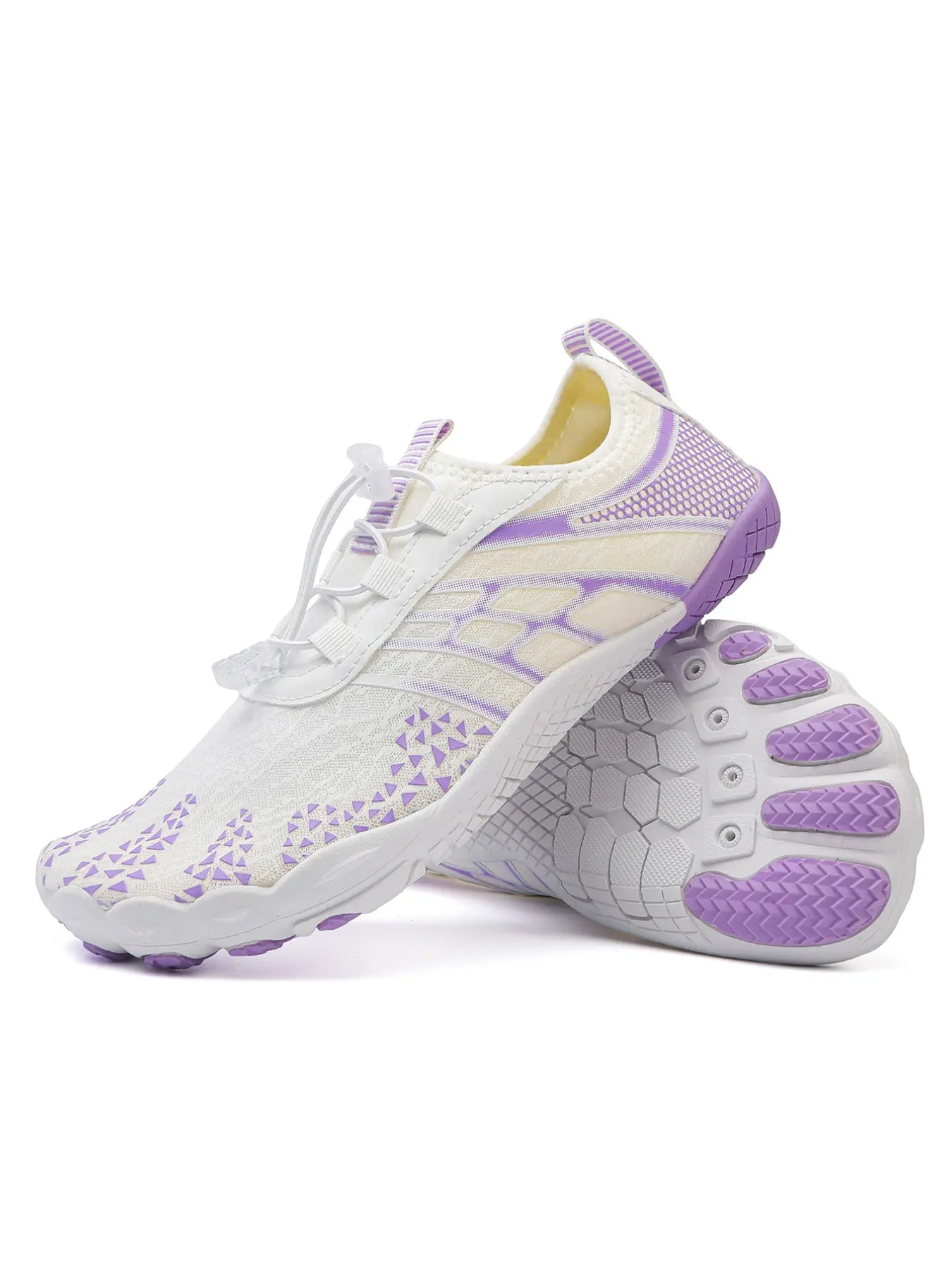 Unisex Sporty Water Shoes, Non-Slip Beach Sandals, Quick-Dry Breathable, Ideal for Swimming, Diving, Water Sports, Hiking, Fitness, Yoga
