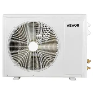 VEVOR Mini Split Air Conditioner, 18, 000 BTU AC/ 18, 400 BTU Heat, 230V 19 SEER2 High Efficiency Energy Saving, Quiet Inverter System for 1250 Sq. Ft Coverage Area, Easy to Maintain, for Home, Office