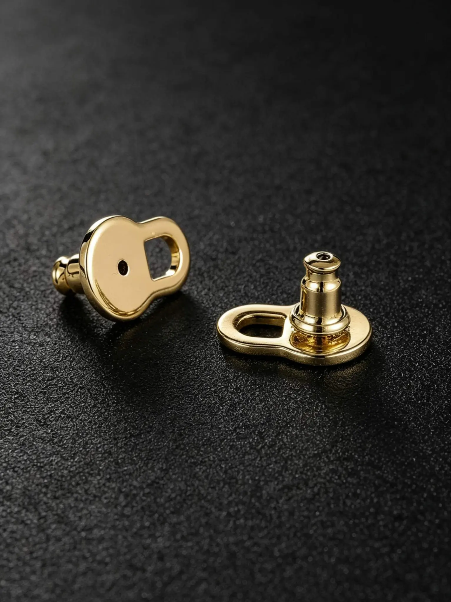 Earlobe Extender 18k Gold Plated for Women, High Quality Earrings, Drop Dangle Earrings, Heavy Dangle Earrings Backing, Comfortable Stud Earring Backer, Fashion Jewelry Accessory