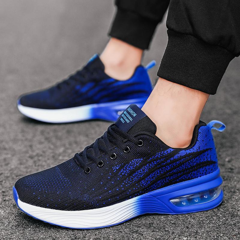 UYCEKK Thick-Soled Non-Slip Jump Rope Lightweight Running Shoes Casual Men's Shoes