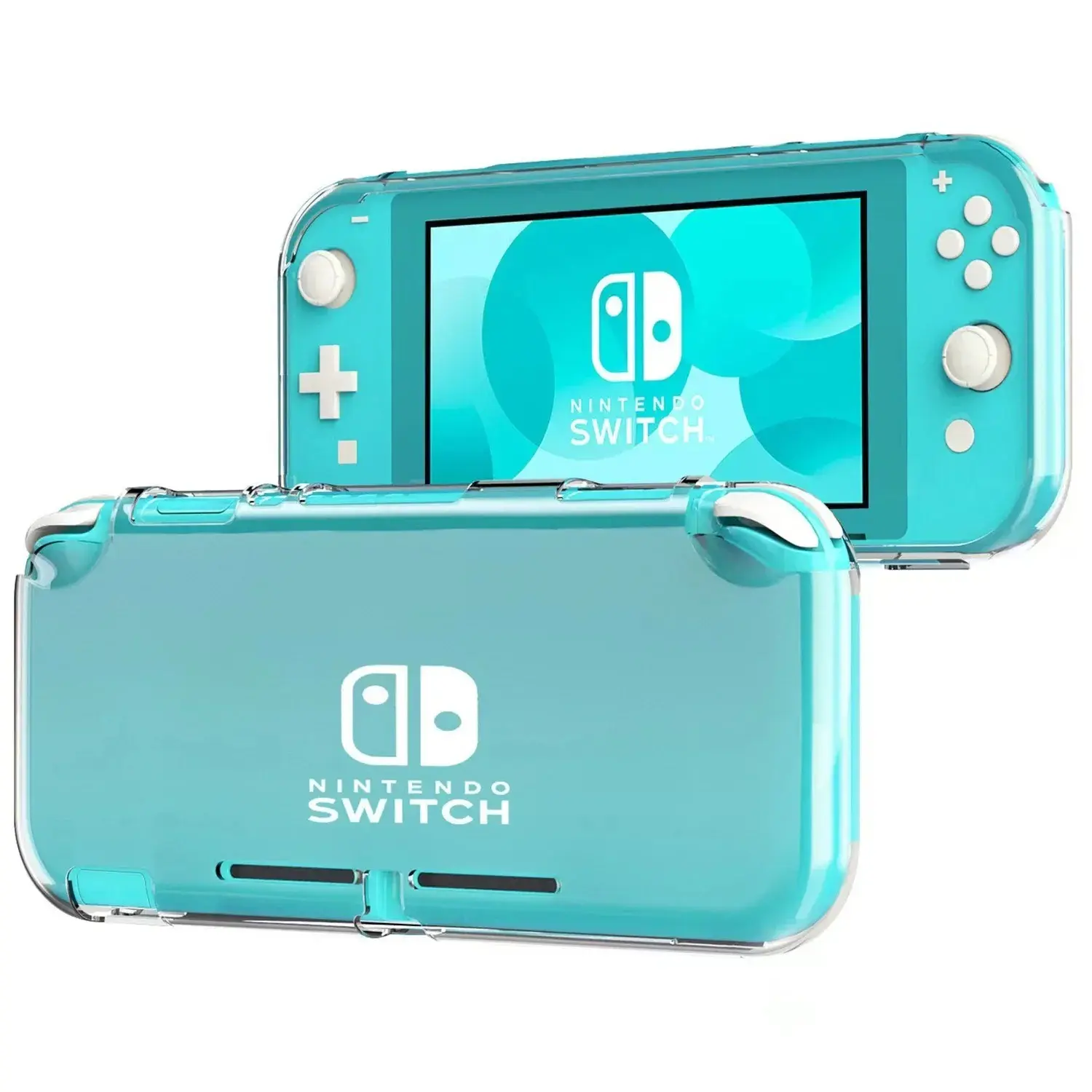 Silicone Case for Nintend Switch Lite Crystal Clear TPU Skin Cover Shell Grip Case Handheld Game Console Case