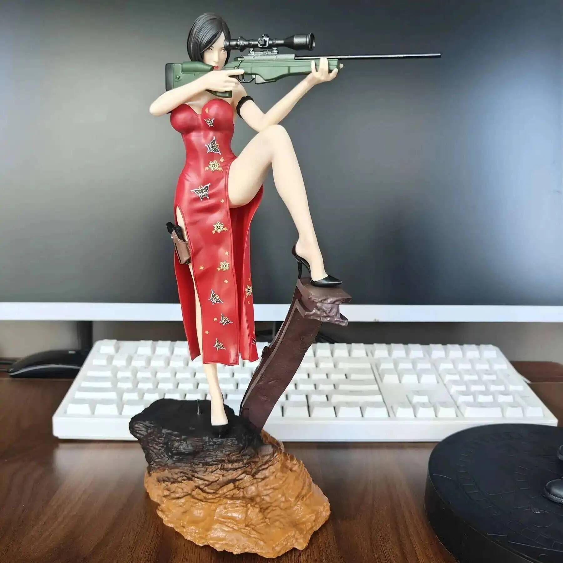 33cm Evil Leon S. Resident Kennedy GK PVC Action Figure Biohazard Game Leon Anime Figure Statue Model Toys Collection Doll Gift