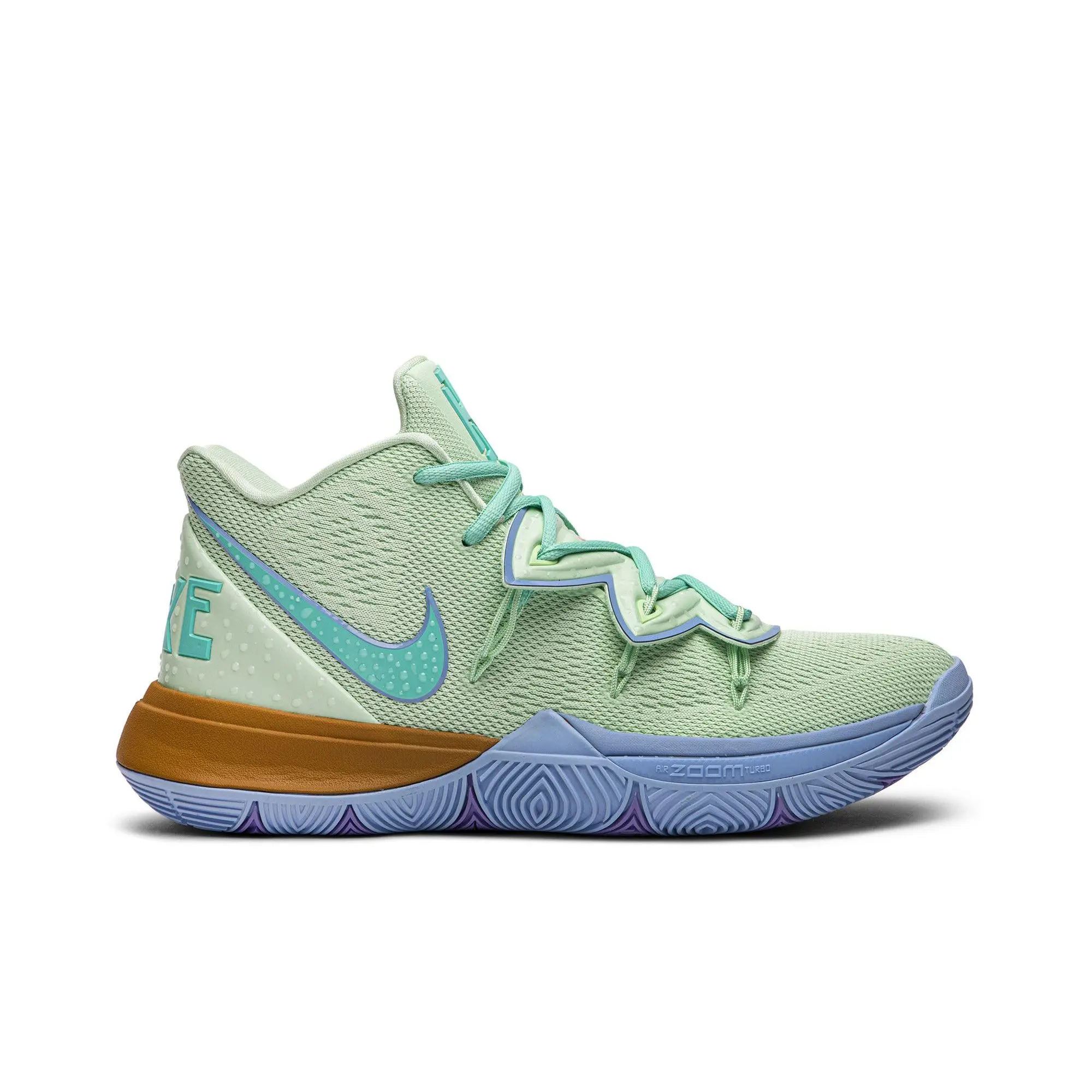 SpongeBob SquarePants x Nike Kyrie 5 'Squidward' (Unisex) Frosted Spruce/Aluminum basketball shoes CJ6951 300