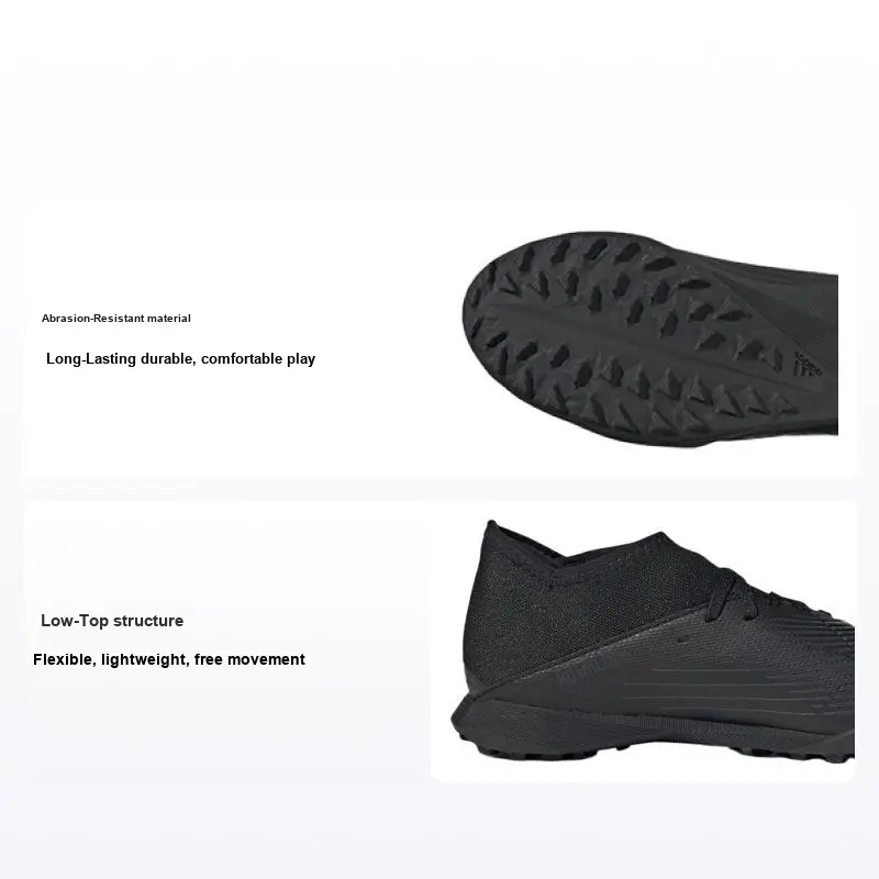 Adidas Predator Edge.3 TF J 'Black White' GZ2895