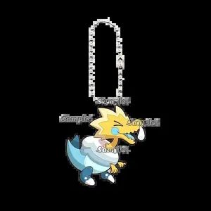 Cartoon Glaceon Arctozolt Alolan Vulpix Froslass Acrylic Keychain Pendant Anime Backpack Pendant Charm Friend Gift Fast Delivery