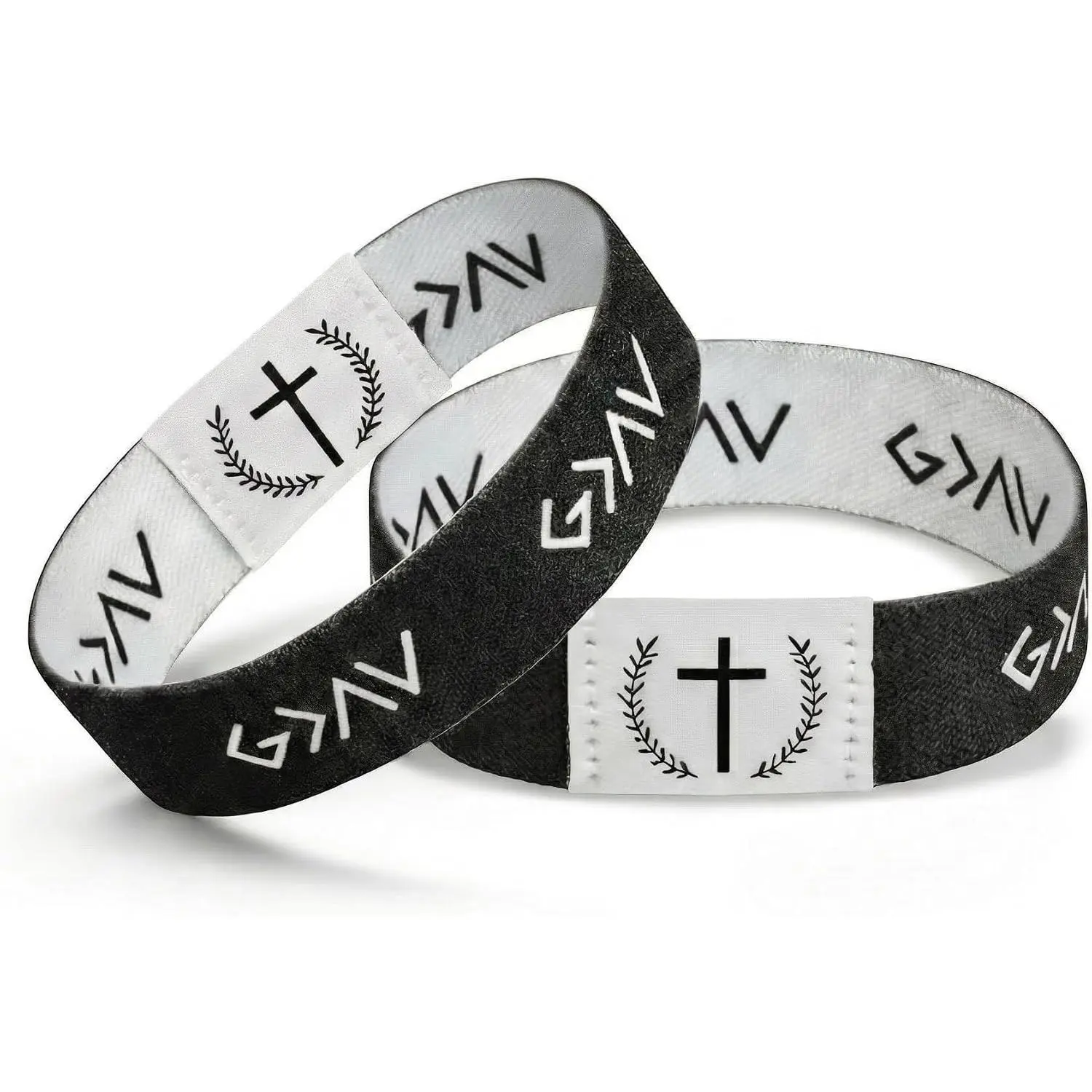 Verse Bracelets with  Chip, Tap to Read Scripture, Christian &  Inspirational Daily Bracelets for Men Women Teens, Easter Gifts for Teens, Lent Faith Gifts (1Pack 7.0inch)