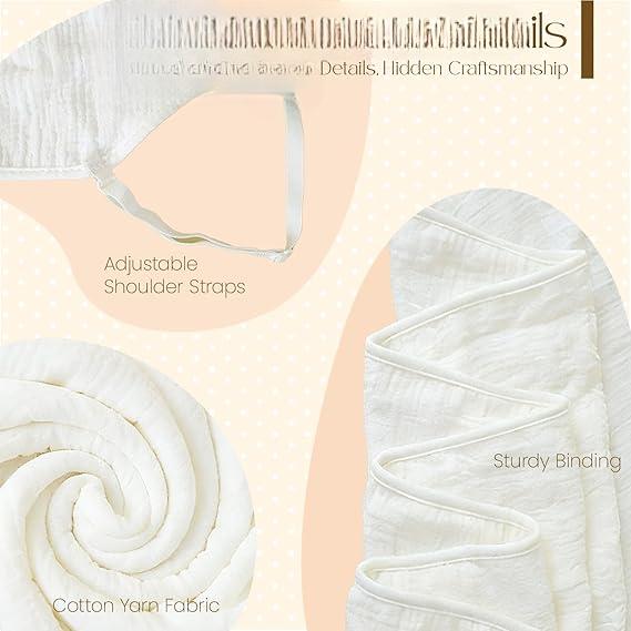 Sexy Backless Towel Dress, 100% Cotton Towel Material, Wearable Bath Towel for Women