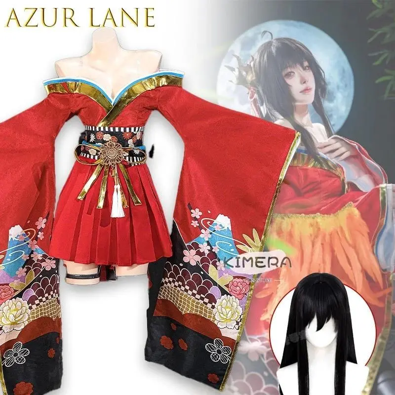 Kimera Store Azur Lane Taiho Cosplay Costume Anime Aircraft Carrier Game Outfit Women's Full Set High Quality Sexy disfraz