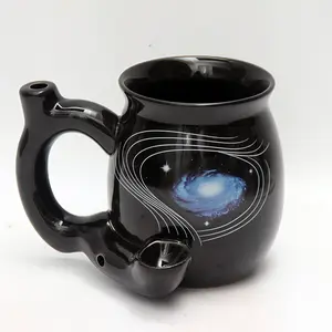 High-Temperature Ceramic Pipe Mug, Coffee Cup, Beer Glass, Milk Bowl, Breakfast Cup, Gift Cup, Unique Design, Durable Material