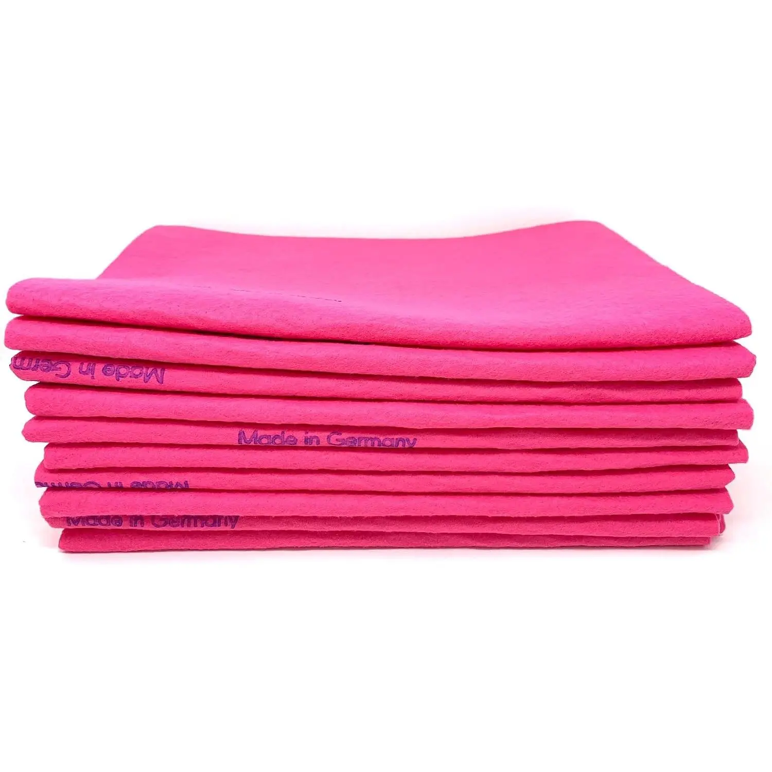 10 Pack    Shammy Cloths Chamois Towels Super Absorbent for Pets, Parenting Tool Cleaning for  and Commercial Use Wholesale Bulk ()