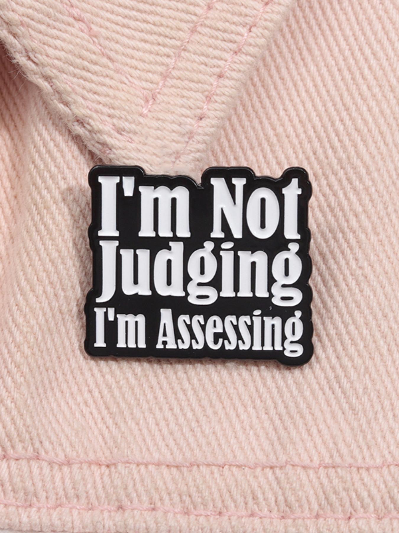 Personality Interest Letter Pattern Brooch, Fashion Brooch for Women & Men, Enamel Pin, Hat Pins Suitable for Backpacks, Jeans, Scarves, Hats Decoration, Fashion Accessory