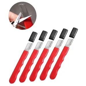 5-Piece Manual Knife Sharpener Set, Professional Kitchen Whetstone, Tungsten Diamond Tool, Multi-Functional Blade Sharpener for Outdoor Use