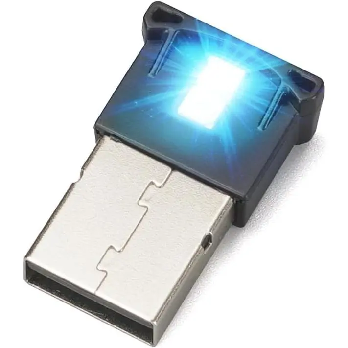 Mini USB LED RGB Light Brightness Adjustable 8 Color Changeable for , Laptop, Keyboard. Atmosphere  Night Lamp for  Decoration (DC : 5V) (Quantity: 1)