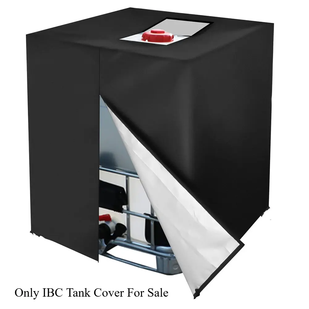 1000L IBC Tank Cover, Heavy‑Duty Waterproof Dust‑Proof Protective Sleeve for Water Container, Rain Resistant, Oxford Fabric Cover, Dustproof Cover