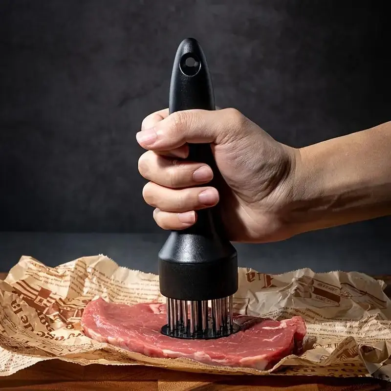 Stainless Steel Meat Tenderizer, Meat Hammer, Meat Tenderizer Tool, Kitchen Accessories, Meat Tenderizer, Household Kitchen Gadgets, Kitchen Tools