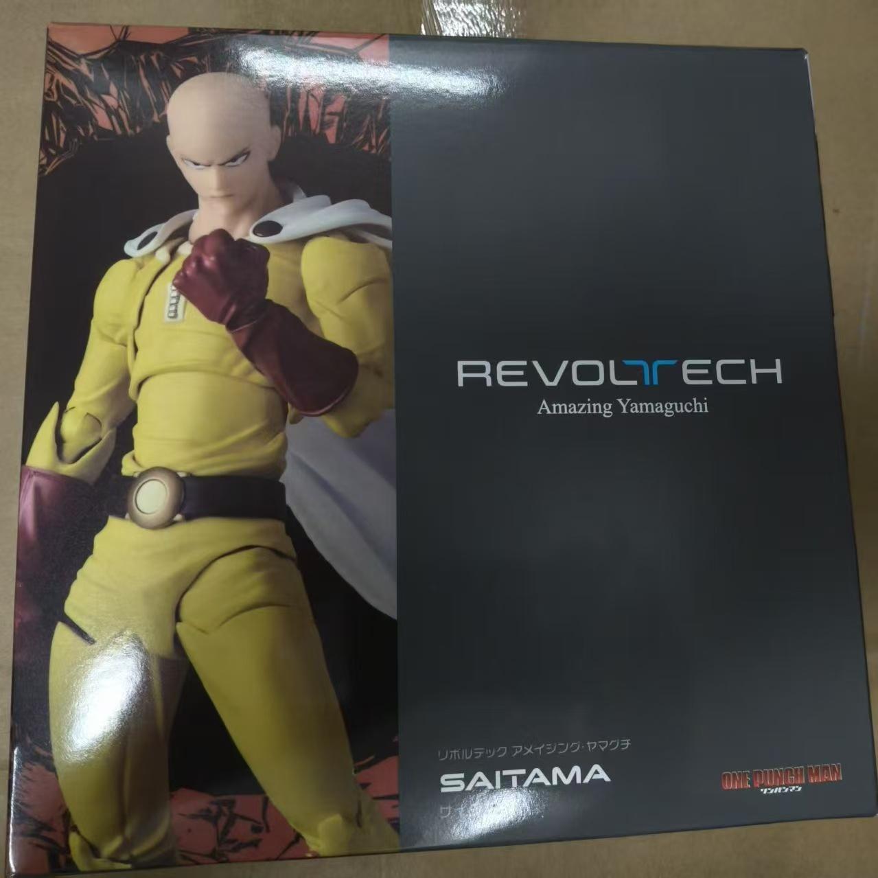 Original Kaiyodo One Punch Man Articulated Action Figure Model Toys Saitama Amazing Yamaguchi Revoltech Saitama Anime Collection