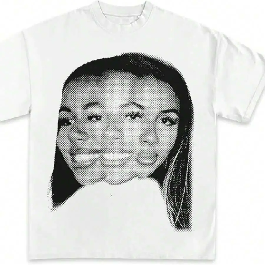 Mariah Scientist T-Shirt Vintage Rap T-Shirt Concert Graphic T-Shirt  Casual Digital Print  Pure Heavy Cotton T Shirt