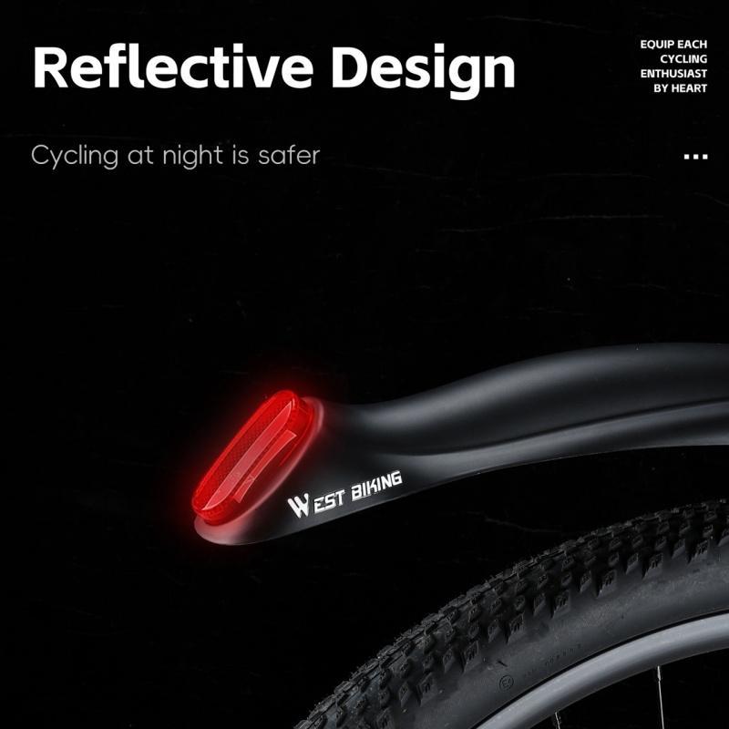 Bicycle Mudguard, 1pc Quick Release Bicycle Mudguard, Easy To Install Bicycle Accessories for Outdoor Cycling, Sports Accessories