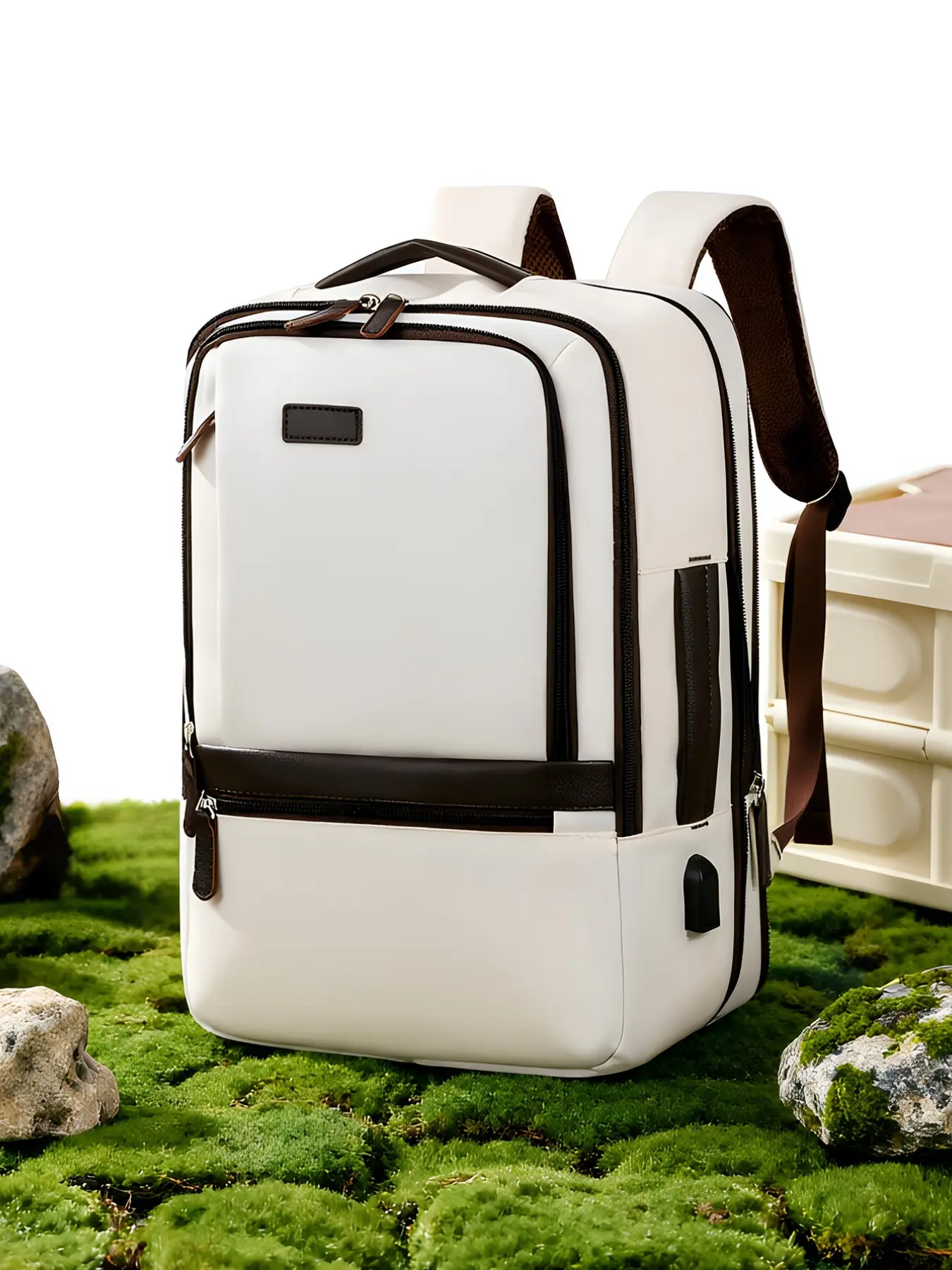 Travel backpack, Traveling bags, Ryanair cabin bag, large capacity travel luggage bag, 40*30*20CM approved by airlines for boarding, suitable for under-seat and in-cabin use, women's vacation backpack/weekend bag, men's business trip laptop bag