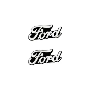 Car Decoration 3D Aluminum Apeaker Audio Aticker Badge Logo Sticker For Ford Focus 2 3 4 MK2 MK3 MK4 ST F150 Mondeo Fiesta Fusion Ranger Mustang Shelby Kuga Edge Explorer Ecosport Transit Escape4 M5