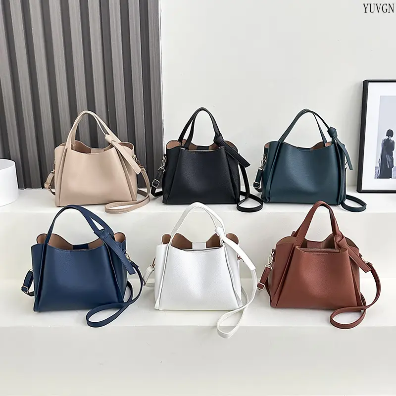 Women's 2026 Textured Top-Handle Bucket Bag, Large-Capacity Sporty Gym Bag, Elegant Casual Crossbody Handbag for Work, Shopping, Daily Use, Sporty Gym Bags