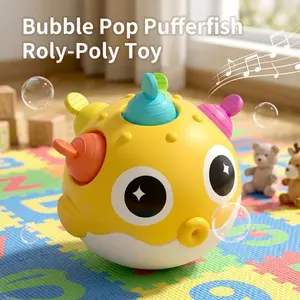 Baby Bubble Balloon Toy, Enhances Motor Skills & Curiosity, Durable Food-Grade Material, Relieves Teething Discomfort, Fun & Safe