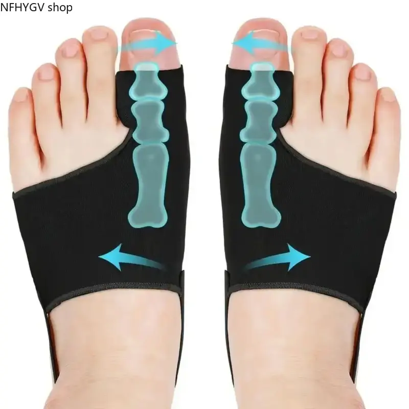 Women Bunion Corrector Big Toe Straightener Orthopedic Bunion Splint For Non-Surgical Hallux Valgus Correction, Comfort Breathable Hammer Toe Support Splint Suitable For All-Day Daytime And Nighttime Foot Care Wear