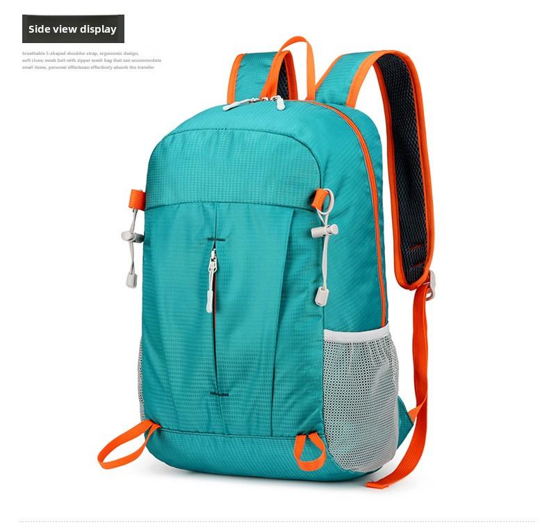 Sports Backpack Lightweight Travel Portable Folding Bag Men and Women Outdoor Mountaineering Bag Hiking Waterproof Backpack