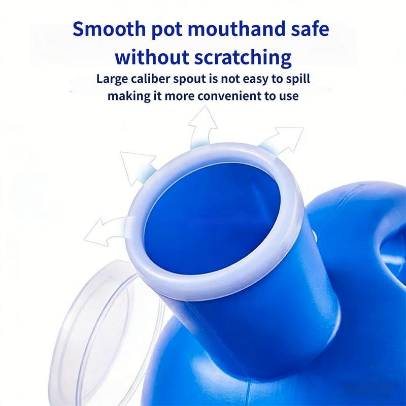 2000ML portable urinal with 62.99in extendable catheter, thick and odor resistant large capacity urinal, easy to wake up at night, suitable for the care of the elderly and children