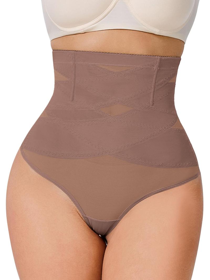 Women's High Waist Shapewear Panty, Tummy Control  Shaper Bottoms, High Stretch Shapewear Bottoms for Daily Wear, High Waisted Shapers