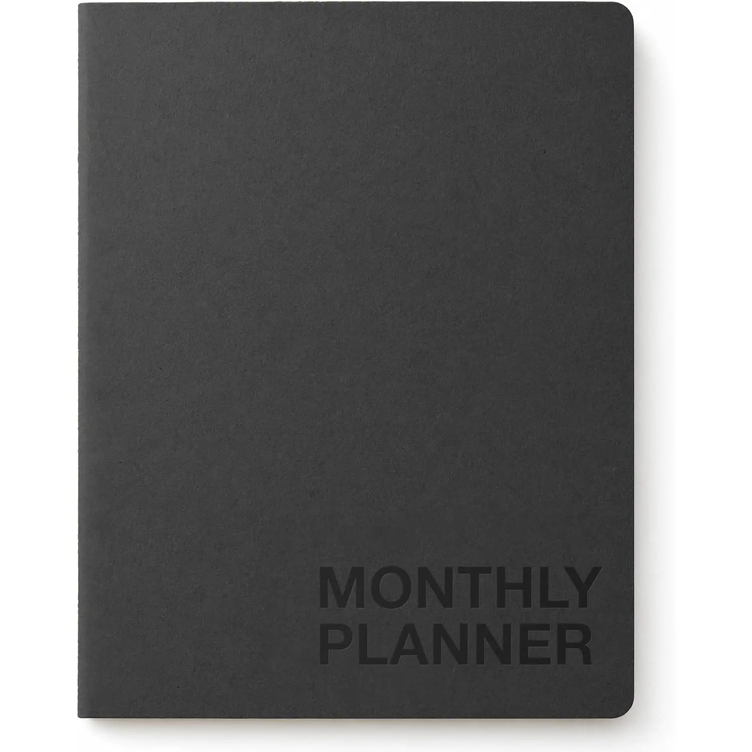 Monthly Planner 2026-2027,  18 Months Calendar Planner from July 2026 to December 2027, 8.5"x11", Personal Organizer for School, Study & Schedule Planning, Black