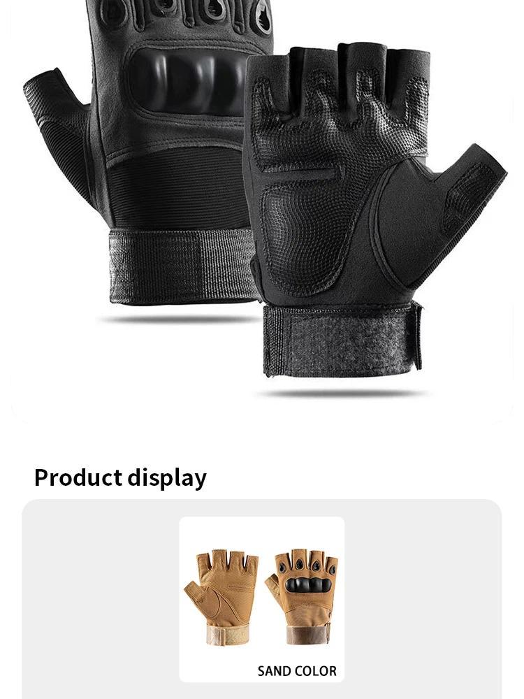 Half-Finger Tactical Gloves – Breathable, Anti-Skid and Wear-Resistant for Outdoor Hunting, Training, Fitness, Cycling and Sports