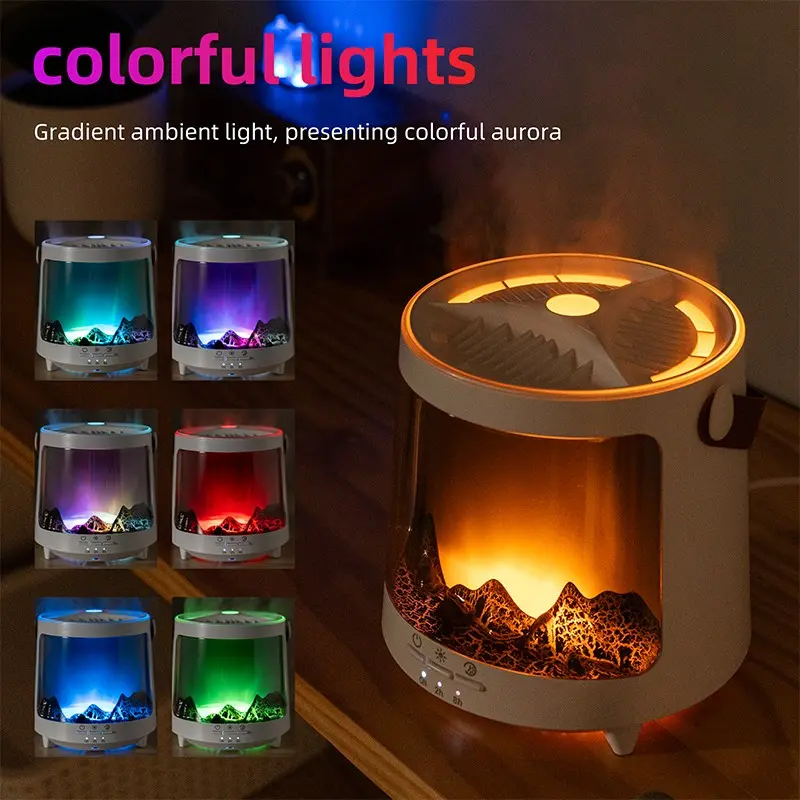 Portable Jellyfish Aroma Diffuser, 300ML Ultrasonic Cold Mist Home Travel Humidifier, Aromatherapy Humidifier, Remote Control, Auto-Off, Ideal for Home and Room Use