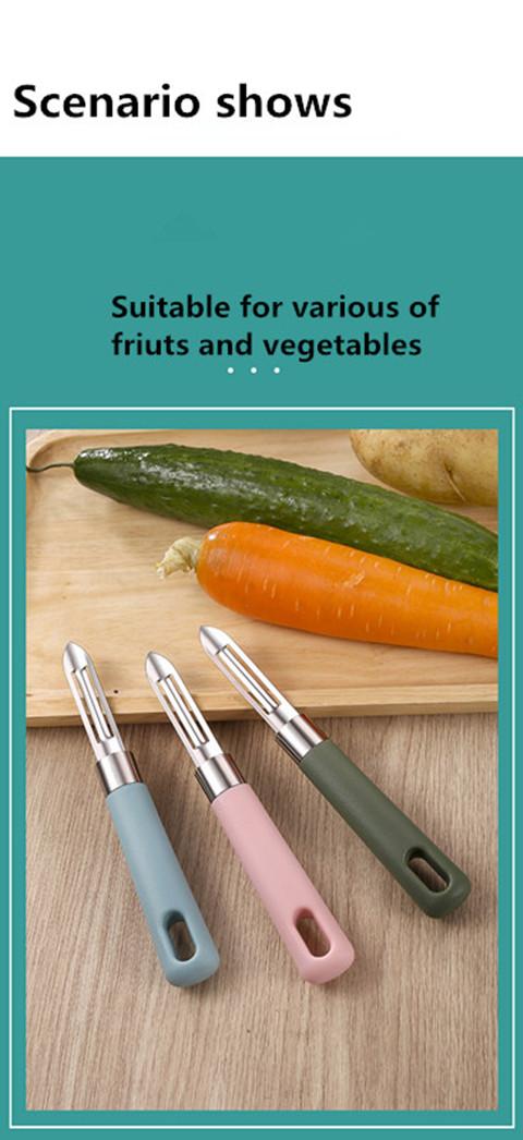 1pc Vegetable Peeler with Non-Slip Handle and Sharp Blade - Effortlessly Peel Vegetables and Fruits with Kitchen