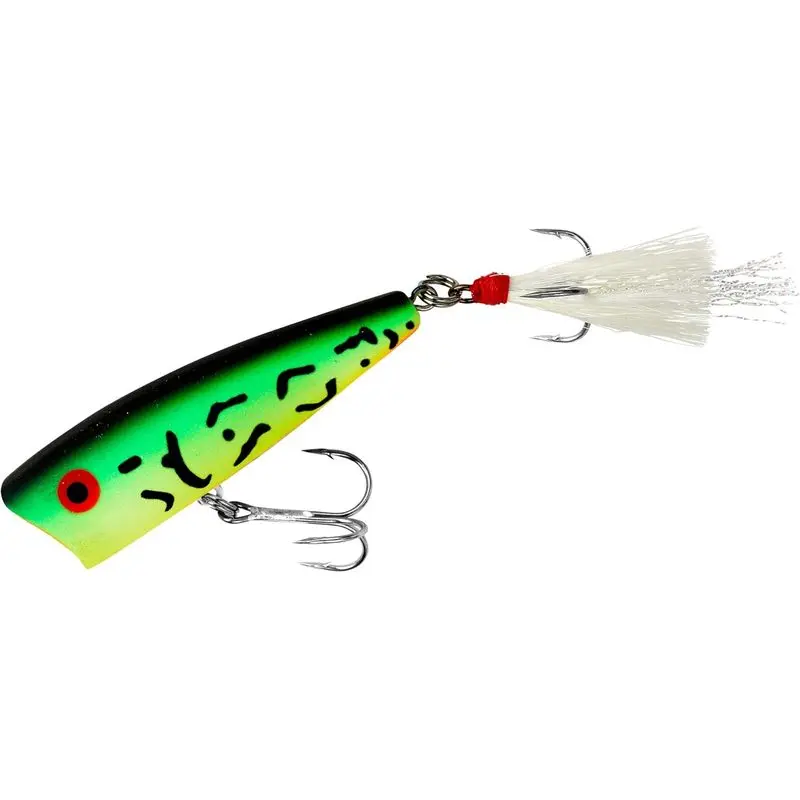 Outdoor sports Rebel Lures Pop-R Topwater Popper Fishing Lure