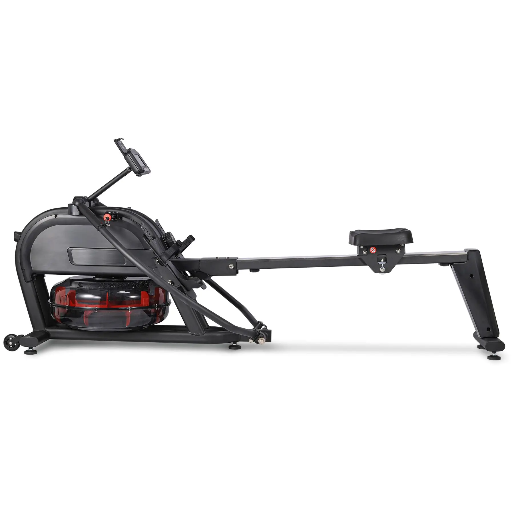 Rowing Machine Workout, Rowing Exercise Equipment with 16 Levels of Quiet Dual Slide, Rowing Exercise Machine,Magnetic Rowing Machine