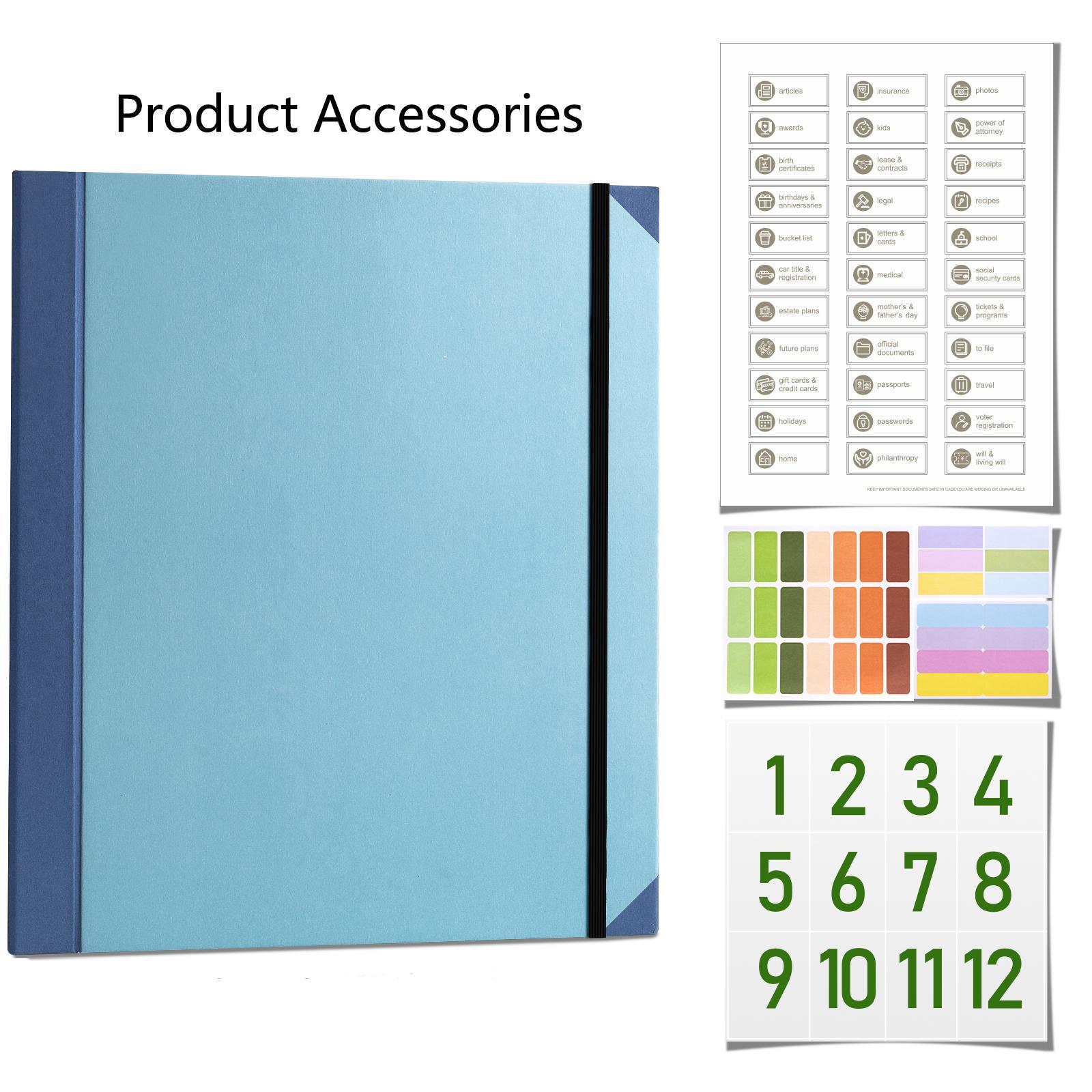 File Folder, 1 Count Envelope-closure Cover Design Portable Foldable File Folder, Pastel Color File Storage Folder, Office Stationery & Supplies