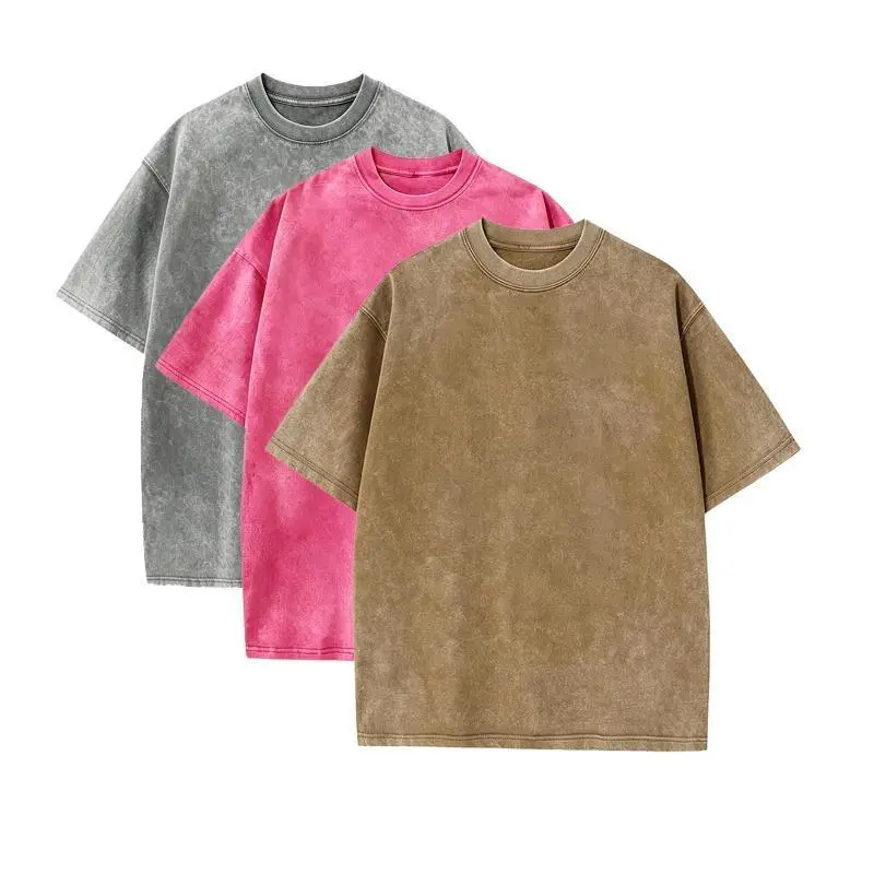 3 Pack Vintage Acid Wash Oversized Tees | Heavyweight Cotton Baggy Casual Gym Shirts for Men & Women 3 Pack Vintage Acid Wash Oversized Tees | Heavyweight Cotton Baggy Casual Gym Shirts for Men & Women