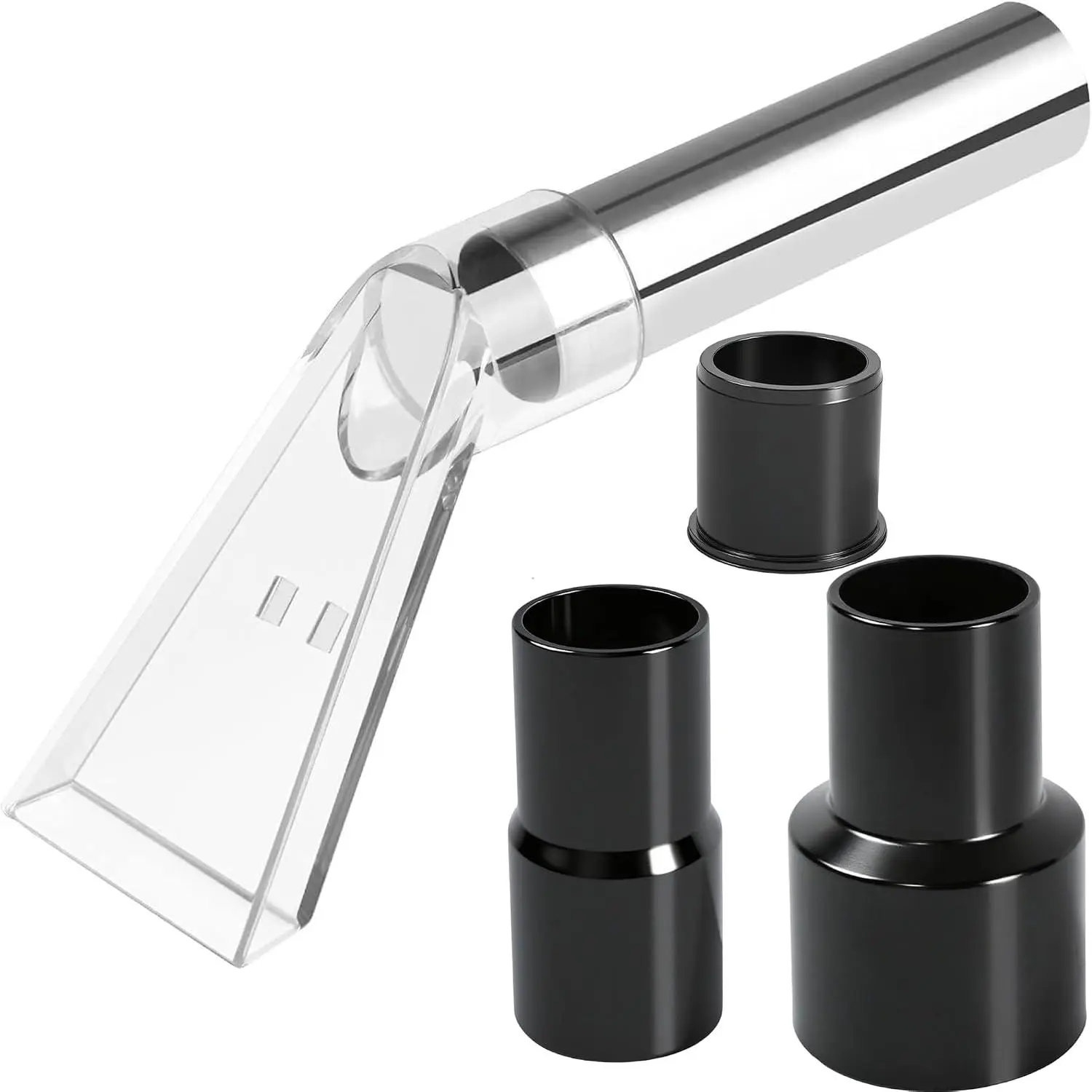 Shop Vac Extractor Attachment Kit with 2-1/2", 1-7/8" & 1-1/4" Adapters,  Wet Dry Vacuum Attachment for Carpet Cleaning, Upholstery, Auto Detailing & Spot Cleaning (Small)