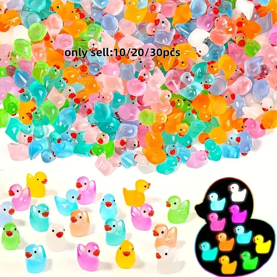 Glow-In-The-Dark Mini Statues, Elegant DIY Decorations, Perfect for Dollhouse Microscapes, Desktop & Car Ornament, Unique Gift Ideas