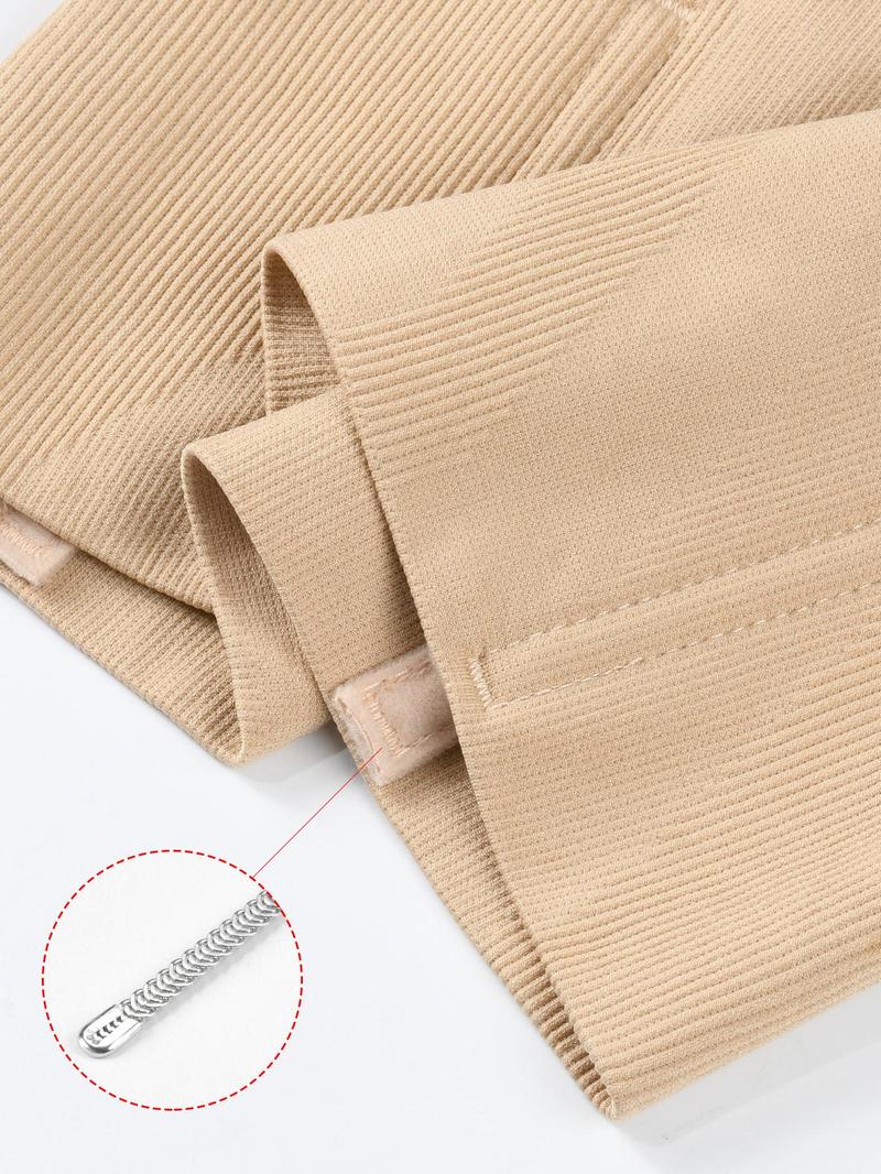 Women's Solid High Waist Shapewear Shorts, Tummy Control Butt Lifting Shapewear Bottoms, Ladies Shapewear for All Seasons, Womenswear, Underwear