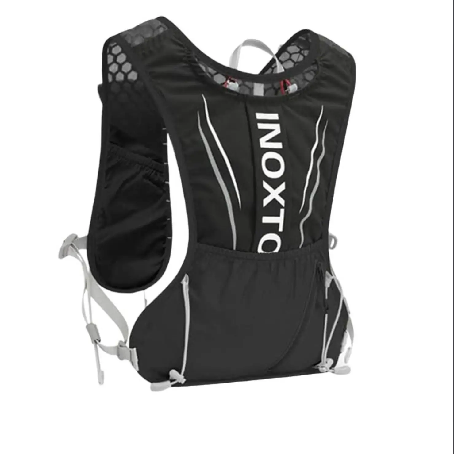 Inoxto Lightweight Running Backpack, 5L Water Bag and Vest, Ideal for Long Distance Runners, Easy Carry Design, High Functionality Outdoor Sports Equipment