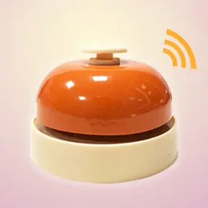 Hand Press Call Bell, Service Bell for Bedroom, Office, School, Home, Restaurant, Party, Holiday Atmosphere Chime