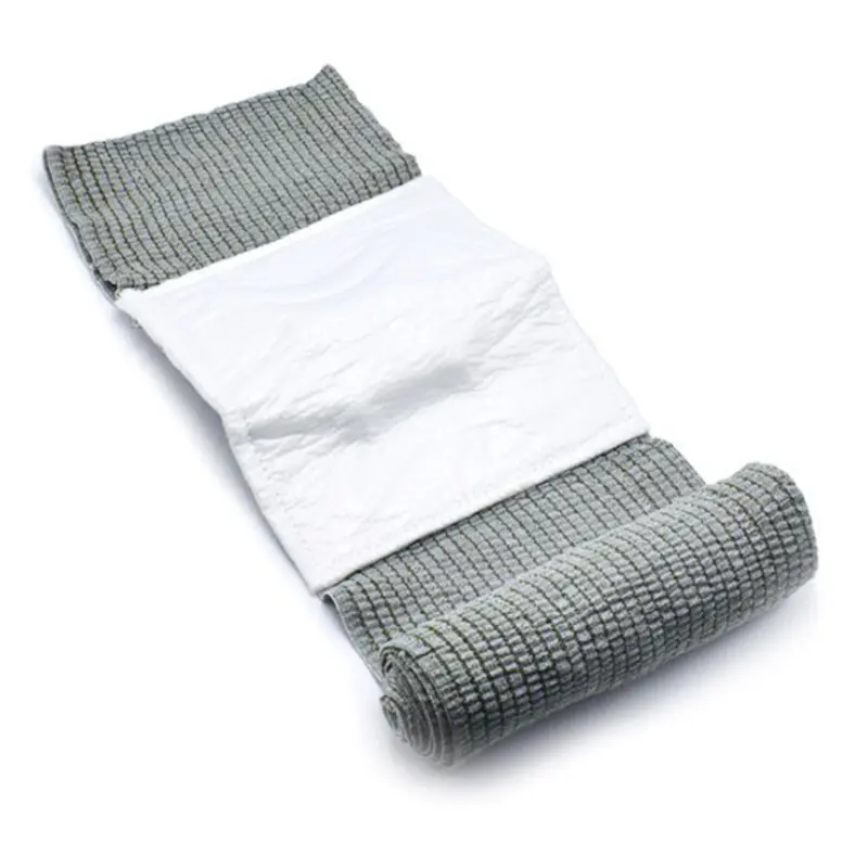 Emergency First Aid Bandage Training Kit, Vacuum Compression Tactical Elastic Hemostatic Wrap, Trauma Care Packaging