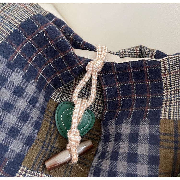 New Winter Plaid Crossbody Bag Fashion Retro Texture Square Shoulder Bag Lightweight Casual Leisure Large Capacty Coach Bag