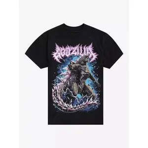 Godzilla X Kong: The New Empire Ghost Tee |   Legendary Kaiju Battle Graphic T-Shirt |   Retro Monster Movie Streetwear Shirt |   Unisex Oversized Cotton Tee |   Godzilla Fan Gift