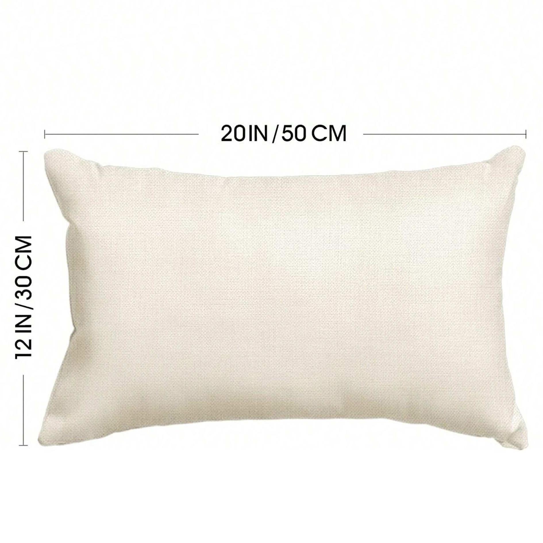 Christmas Themed Cushion Cover, 1/2/4/6/8/12pcs Lovely Star & Tree Pattern Throw Pillow Cover without Filler for Home Sofa Bed